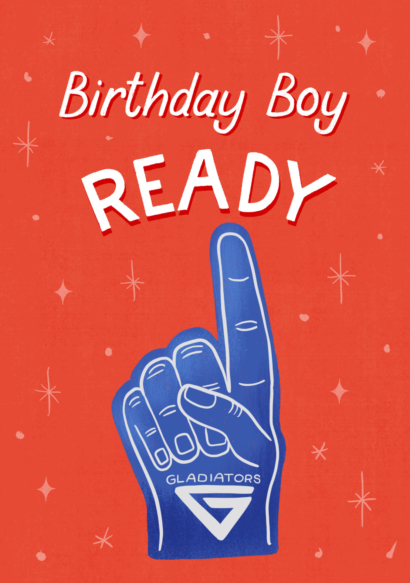 Birthday Boy Ready Card